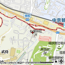 愛知県豊明市栄町武侍6-7周辺の地図