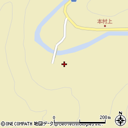 岡山県新見市神郷釜村167-1周辺の地図