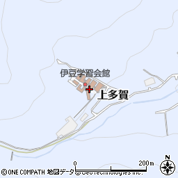 伊豆学習会館周辺の地図