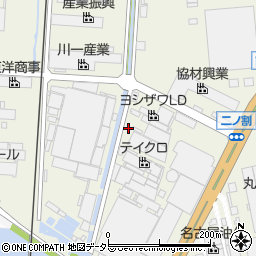 愛知県東海市南柴田町トノ割周辺の地図