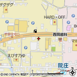 岡山県津山市院庄910周辺の地図