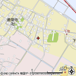 滋賀県草津市下物町331周辺の地図