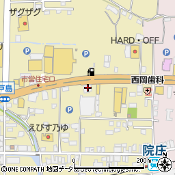 岡山県津山市院庄909周辺の地図