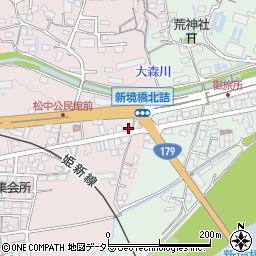 聖教新聞津山西販売店周辺の地図