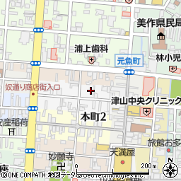 料理王国周辺の地図