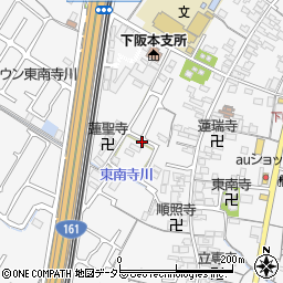 滋賀県大津市下阪本3丁目11周辺の地図