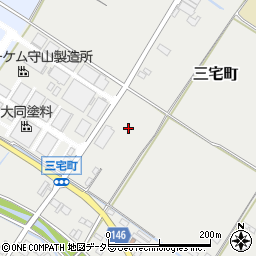 滋賀県守山市三宅町456周辺の地図