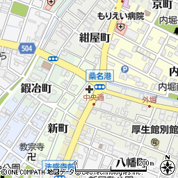 三重県桑名市入江葭町59周辺の地図