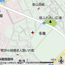愛知県豊明市沓掛町寺池76周辺の地図