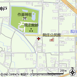 岡山県津山市神戸407周辺の地図