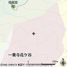 京都府京都市左京区一乗寺花ケ谷周辺の地図