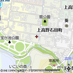 京都府京都市左京区上高野鷺町49周辺の地図