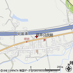 岡山県津山市坪井下1748周辺の地図