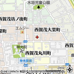 京都府京都市北区西賀茂大栗町27-5周辺の地図