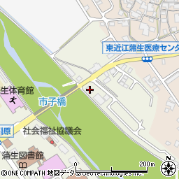 株式会社蒲生工務店周辺の地図
