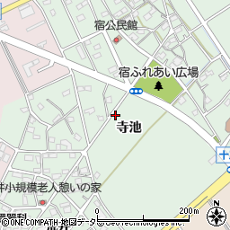 愛知県豊明市沓掛町寺池84周辺の地図