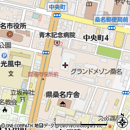 三重県桑名市中央町5丁目34周辺の地図