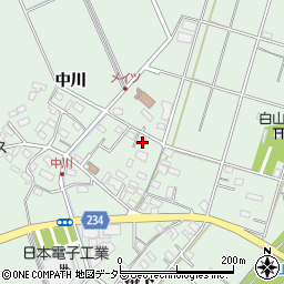 愛知県豊明市沓掛町中川220周辺の地図