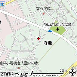 愛知県豊明市沓掛町寺池74周辺の地図