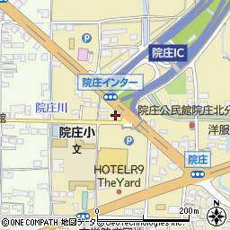 岡山県津山市院庄1054周辺の地図