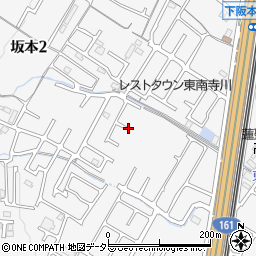 滋賀県大津市下阪本3丁目26周辺の地図