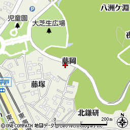 愛知県名古屋市緑区大高町藤岡周辺の地図
