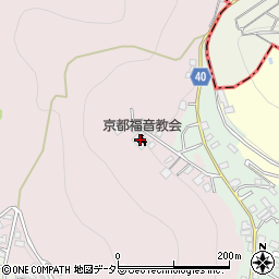 京都福音教会周辺の地図