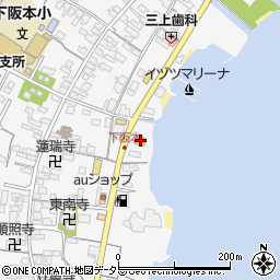 マクドナルドびわ湖阪本店周辺の地図