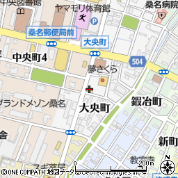 にぎりの徳兵衛桑名店周辺の地図