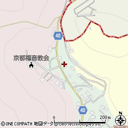 京都府京都市北区上賀茂狭間町2周辺の地図