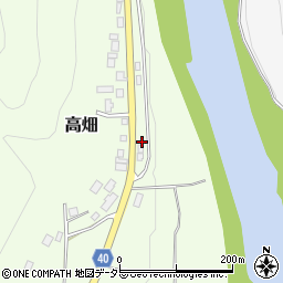 島根県邑智郡美郷町高畑143-1周辺の地図