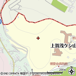 京都府京都市北区上賀茂深泥西山町周辺の地図