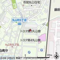 トヨタ自動車株式会社　第３丸山寮周辺の地図