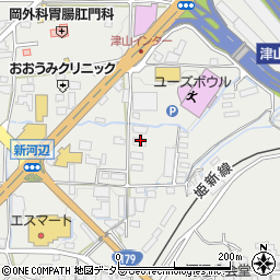 岡山県津山市河辺857周辺の地図
