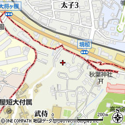 愛知県豊明市栄町武侍14-1周辺の地図