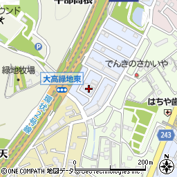 愛知県名古屋市緑区有松南1201周辺の地図
