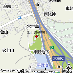 氷上姉子神社周辺の地図