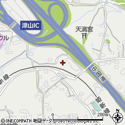 岡山県津山市河辺1396周辺の地図