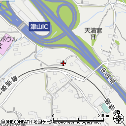 岡山県津山市河辺1375周辺の地図