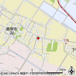 滋賀県草津市下物町324周辺の地図