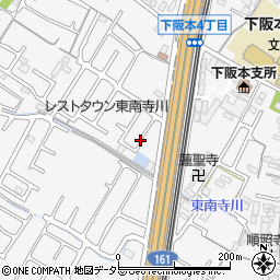 滋賀県大津市下阪本3丁目21周辺の地図