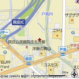 岡山県津山市院庄970周辺の地図