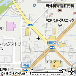 岡山県津山市河辺1045周辺の地図