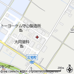 滋賀県守山市三宅町436-1周辺の地図
