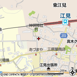 千葉県鴨川市東江見340-3周辺の地図