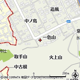 愛知県名古屋市緑区大高町一色山25周辺の地図