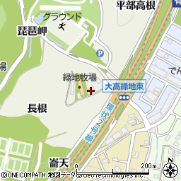 愛知県名古屋市緑区大高町長根周辺の地図
