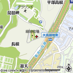 愛知県名古屋市緑区大高町（長根）周辺の地図