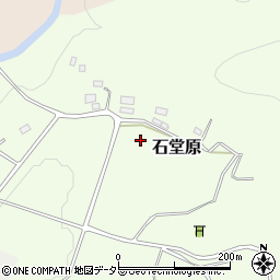 千葉県南房総市石堂原周辺の地図