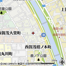 フルーツパーク西賀茂鹿ノ下町第２駐車場周辺の地図